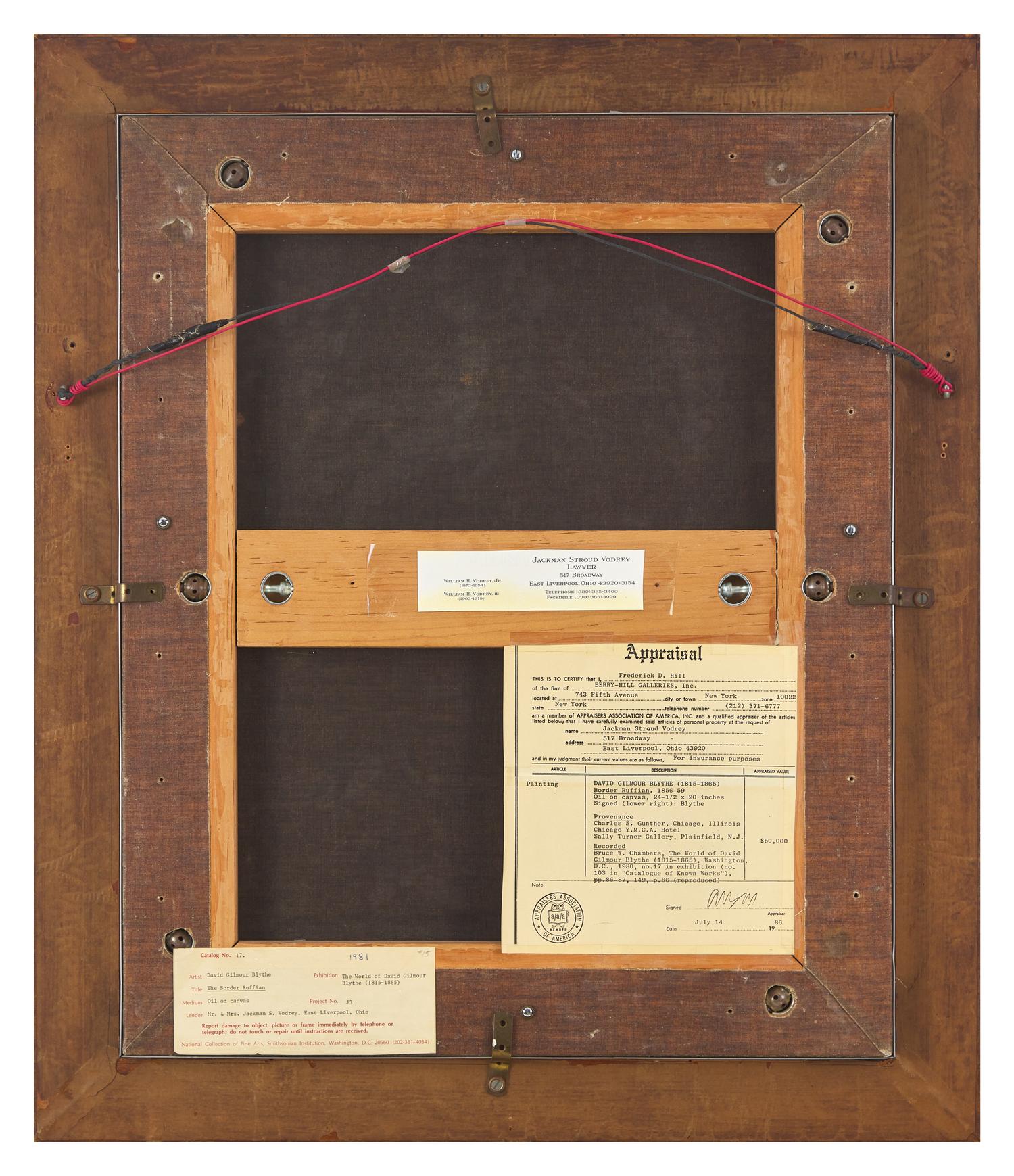 The Border Ruffian , 1856-59