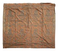 Two Pairs of Fortuny Printed Cotton Lamballe Pattern Drapes — 20TH CENTURY