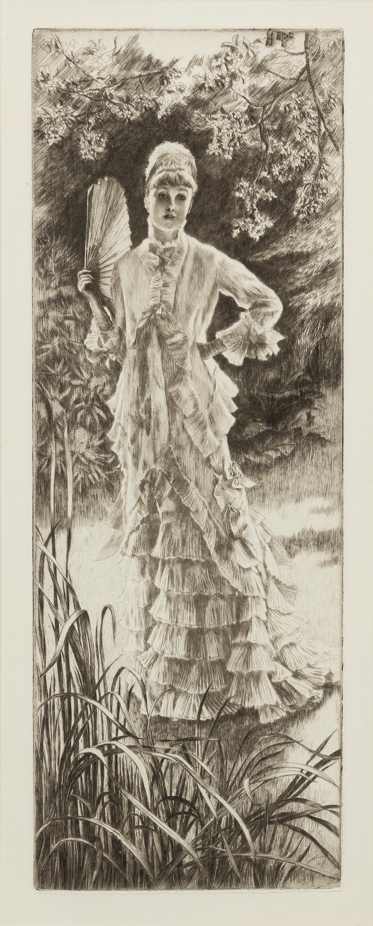 James Jacques Joseph Tissot, (French, 1836-1902), Printemps,