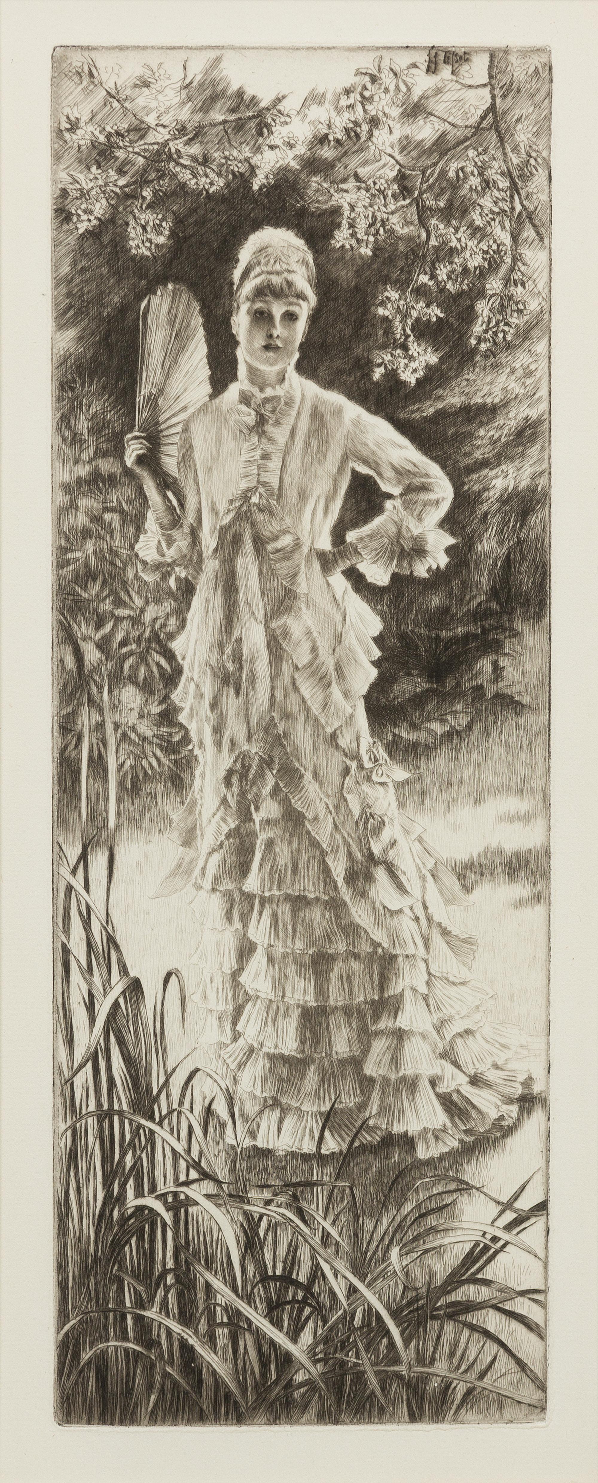 James Jacques Joseph Tissot, (French, 1836-1902), Printemps,