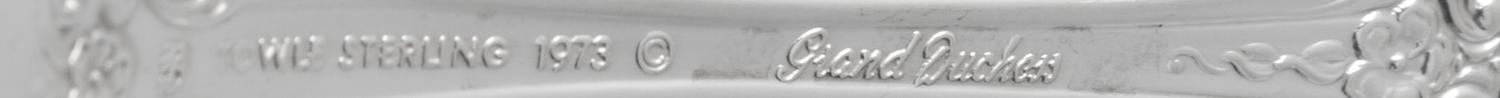 An American Silver Flatware Service