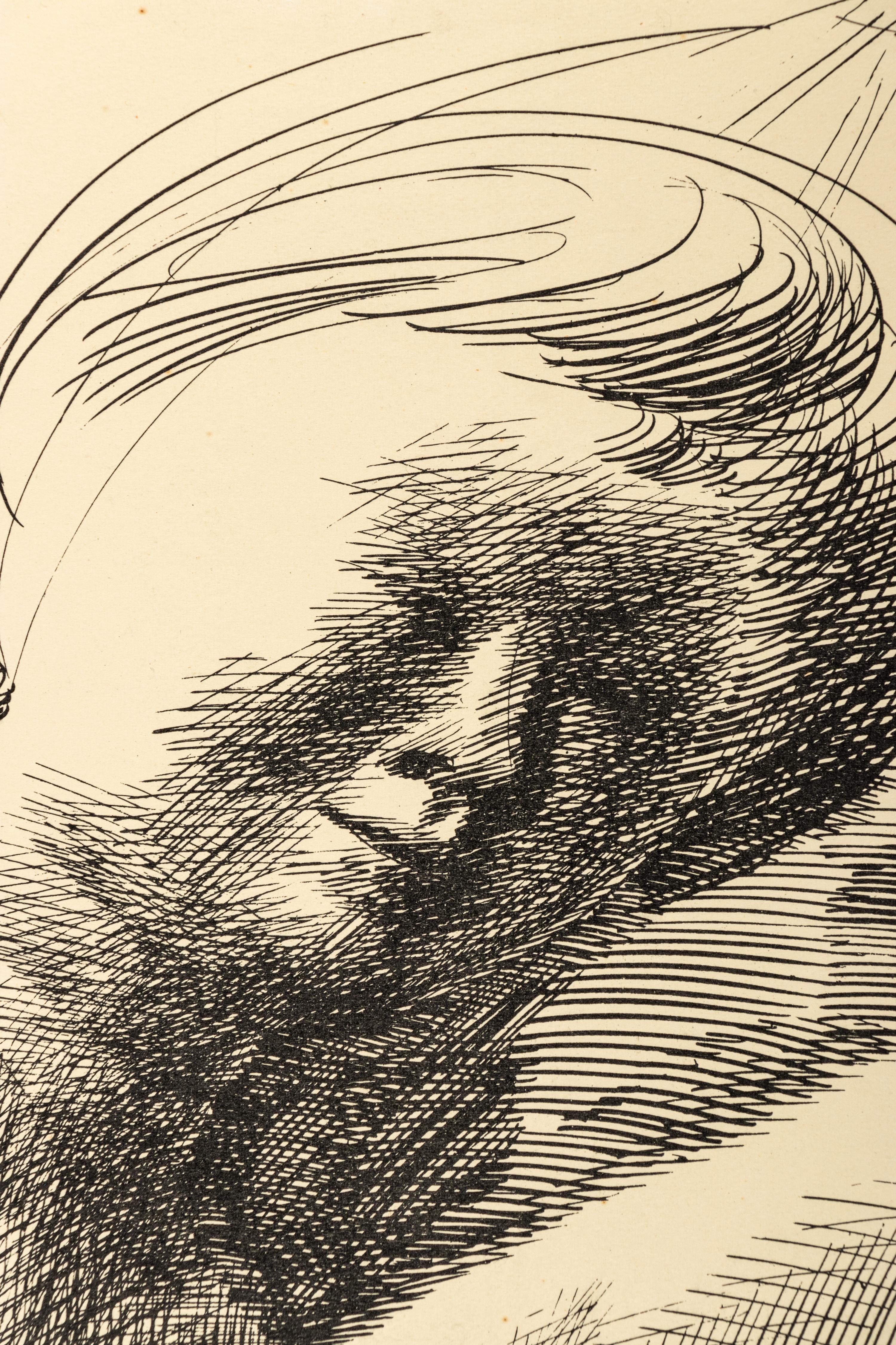 Woman Adjusting her Coiffure and Portrait Head (a pair of works)