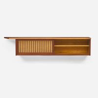George Nakashima Double Hanging Wall Cabinet, New Hope, Pennsylvania, 1963