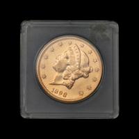 An 1898-S Liberty Head $20 Gold Coin