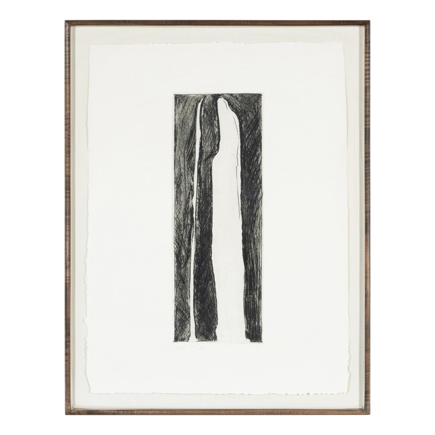 Bryan Hunt (American, b. 1947) — Ghosts, 1979 (portfolio of 4)