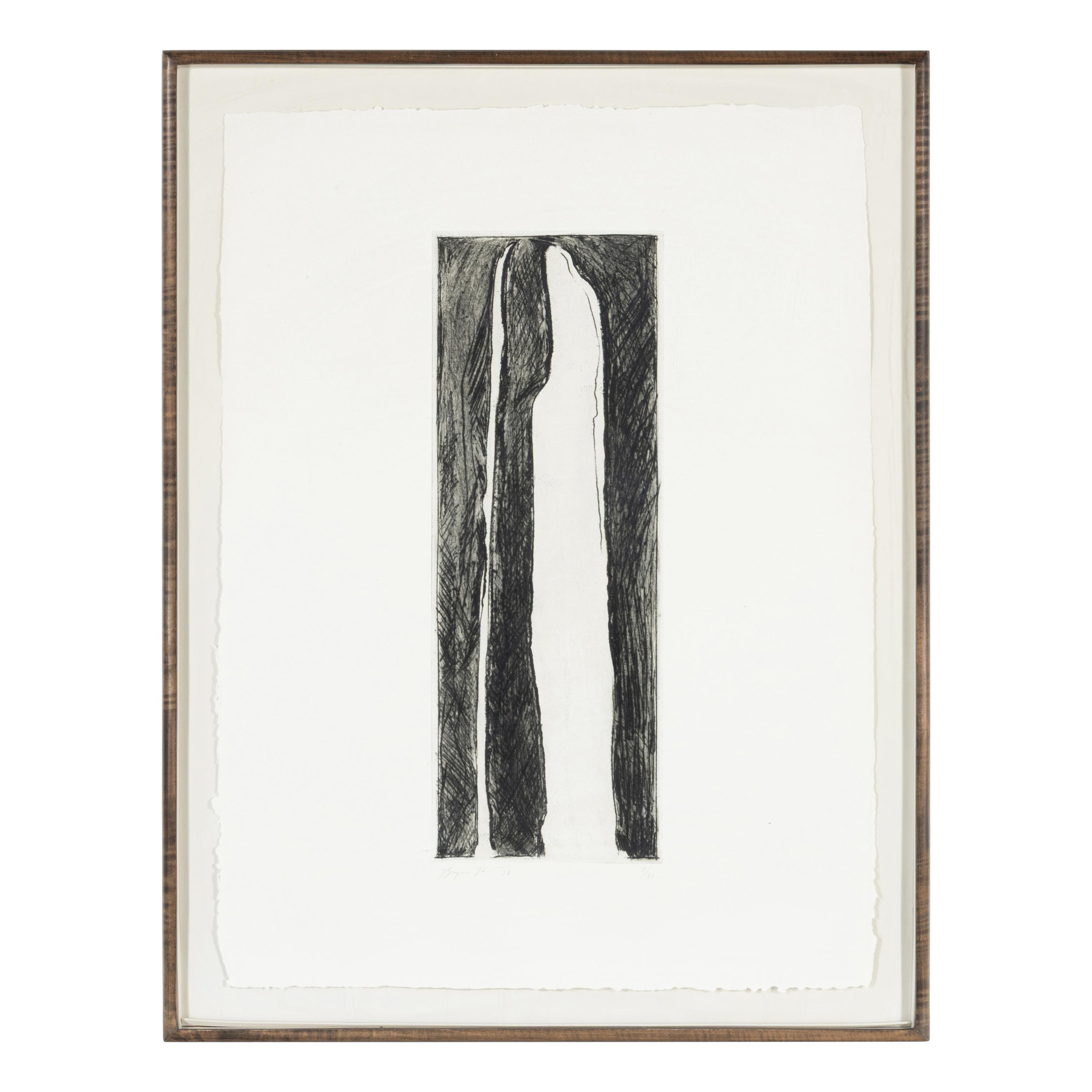 Bryan Hunt (American, b. 1947) — Ghosts, 1979 (portfolio of 4)