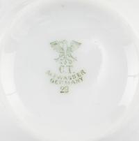 A German Porcelain Dinner Service