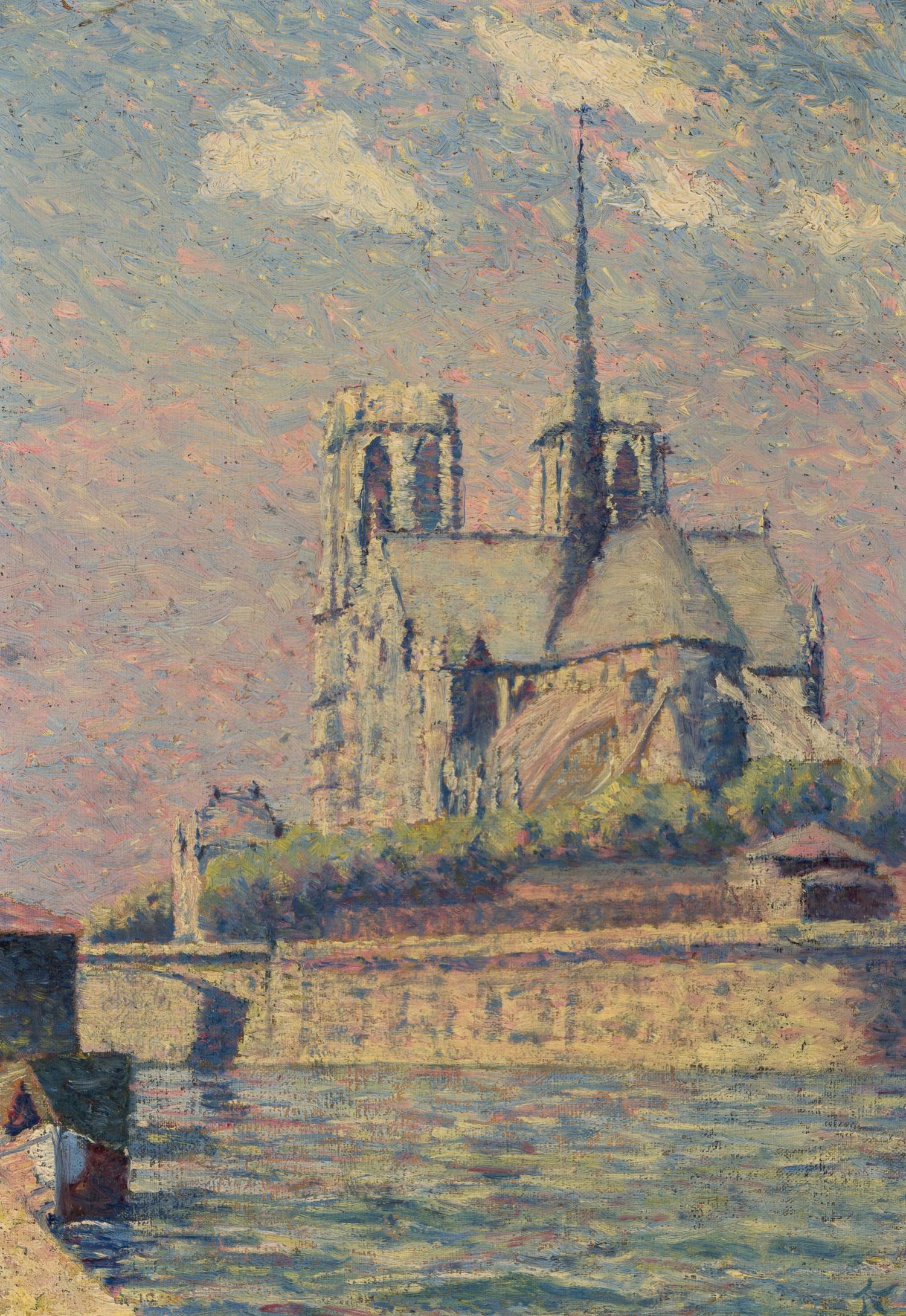 Notre Dame de Paris, le Soir