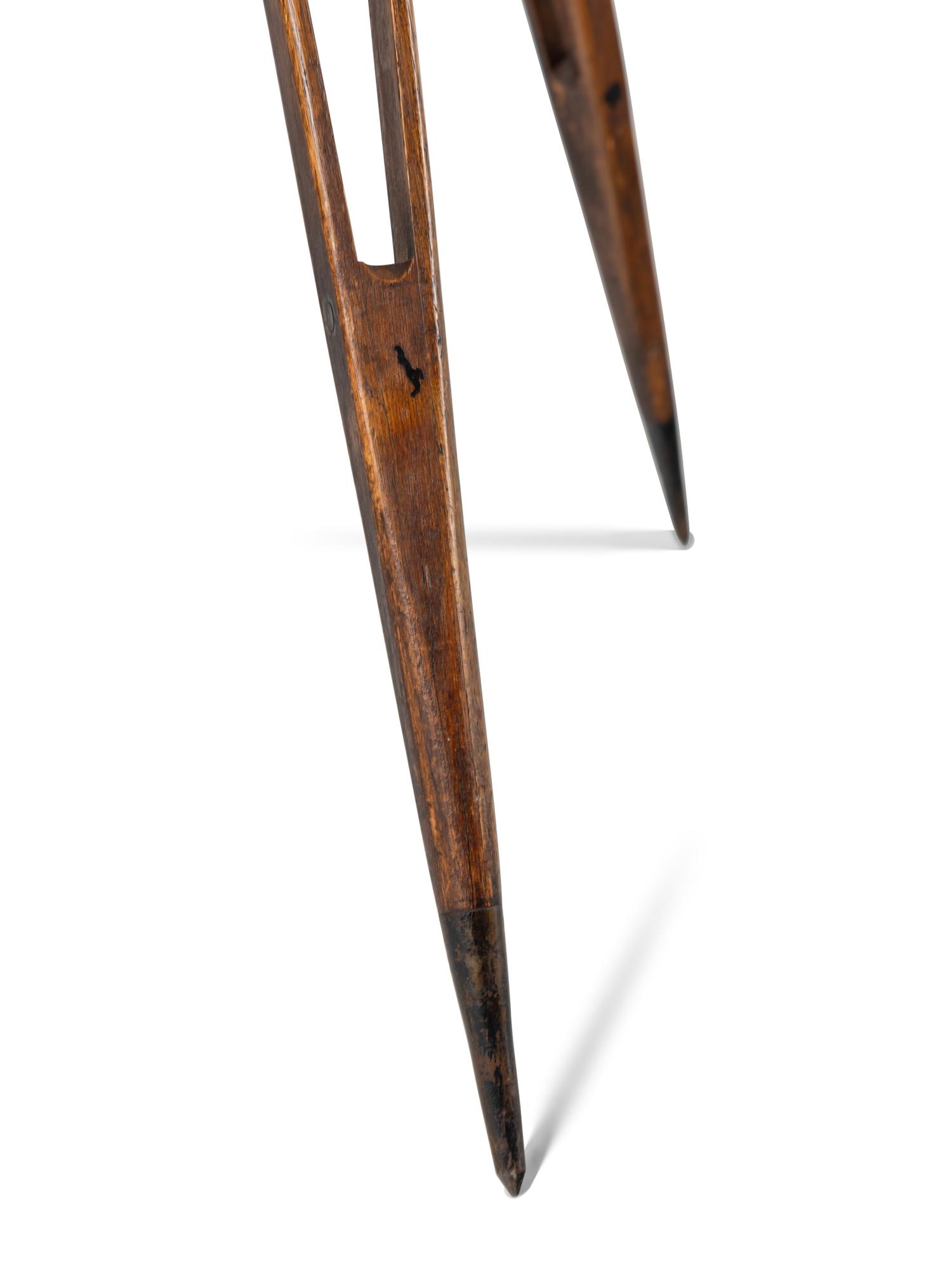 An Oak Surveyor's Tripod
