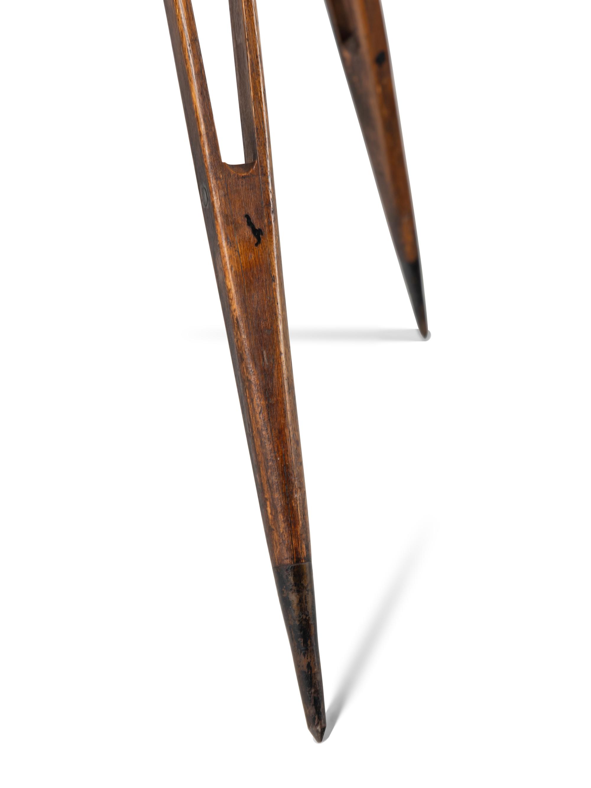 An Oak Surveyor's Tripod