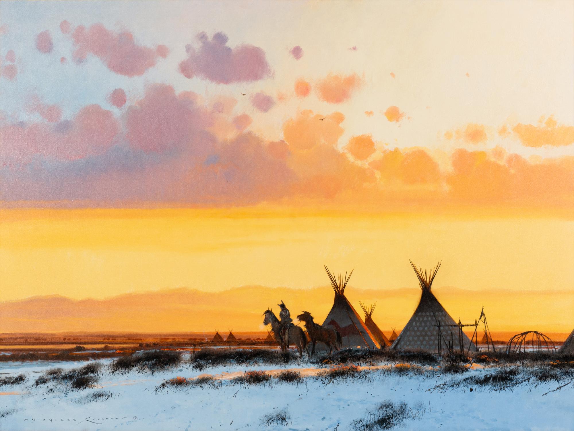 Horse Camp - At Dusk