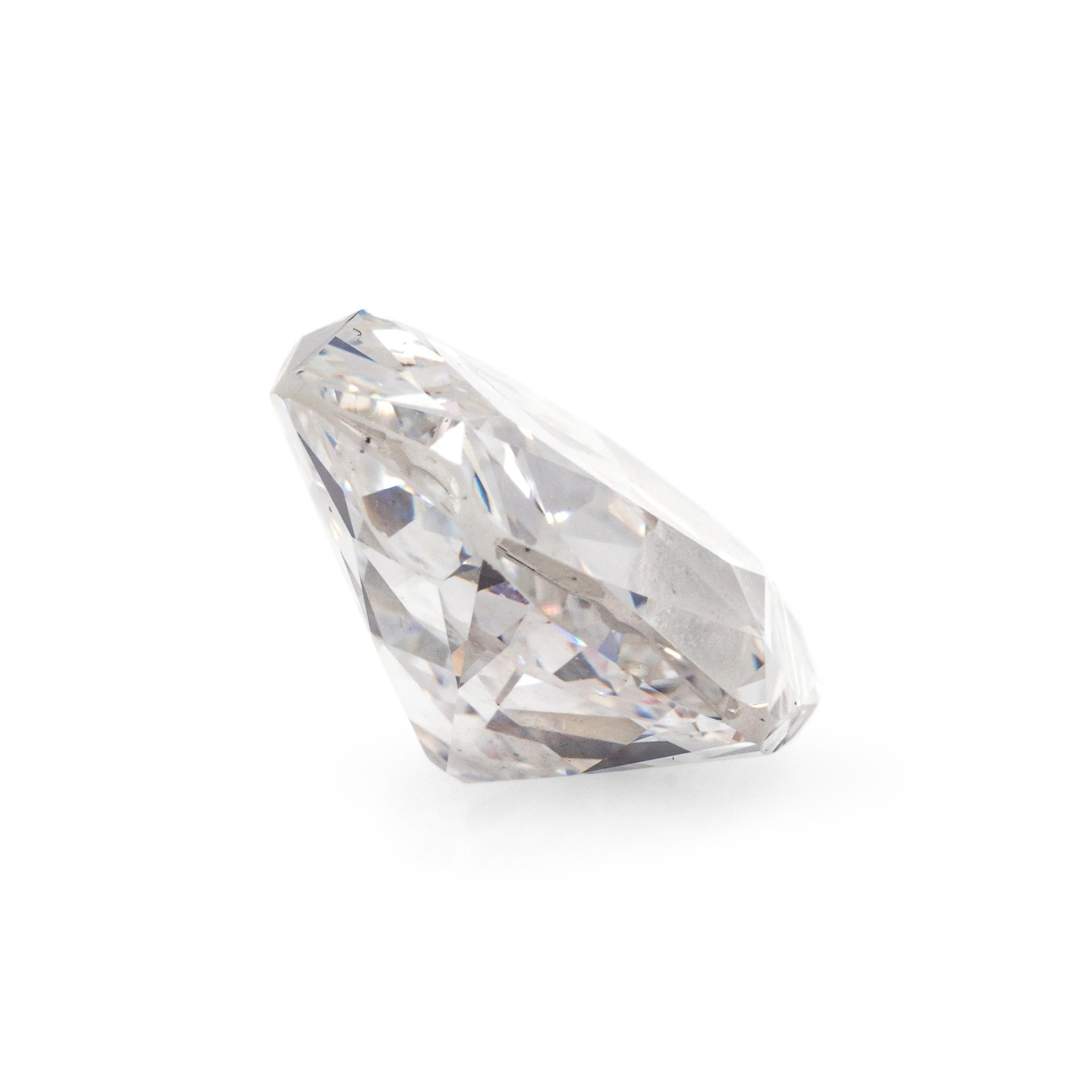 4.01 CARAT MODIFIED SHIELD BRILLIANT CUT DIAMOND