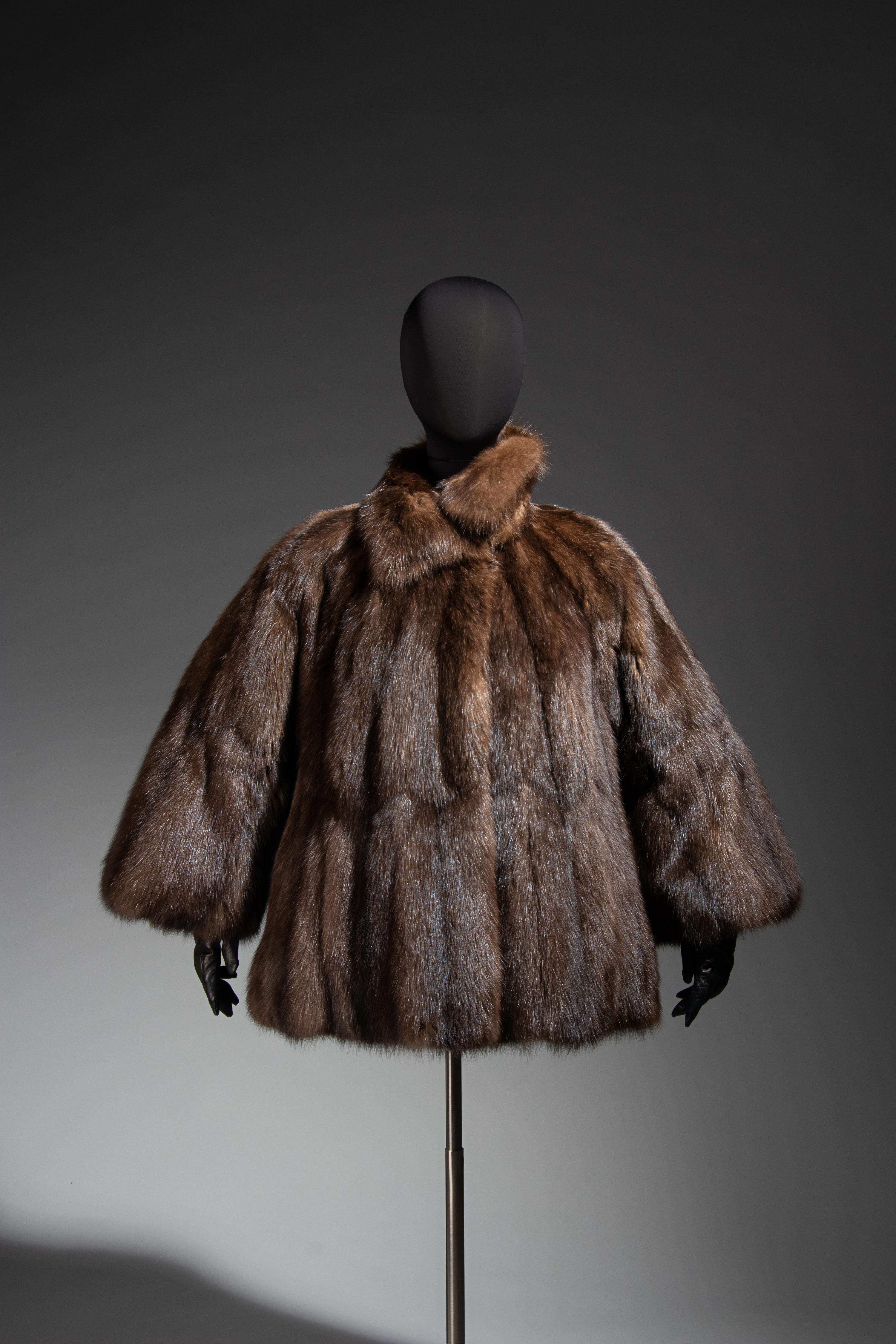 J. Mendel Sable Split Skin Jacket