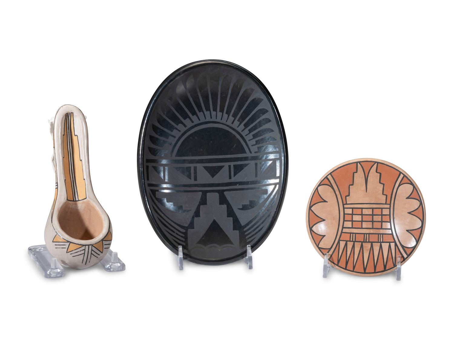 Blackware and Polychrome Pottery