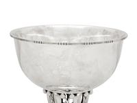 A Georg Jensen Silver Footed Centerpiece Bowl
