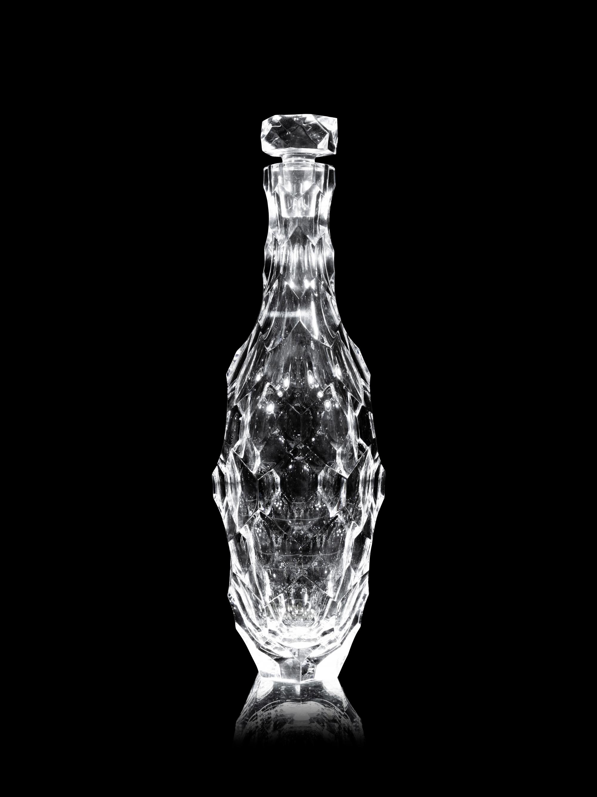 A Steuben Glass Decanter with Stopper