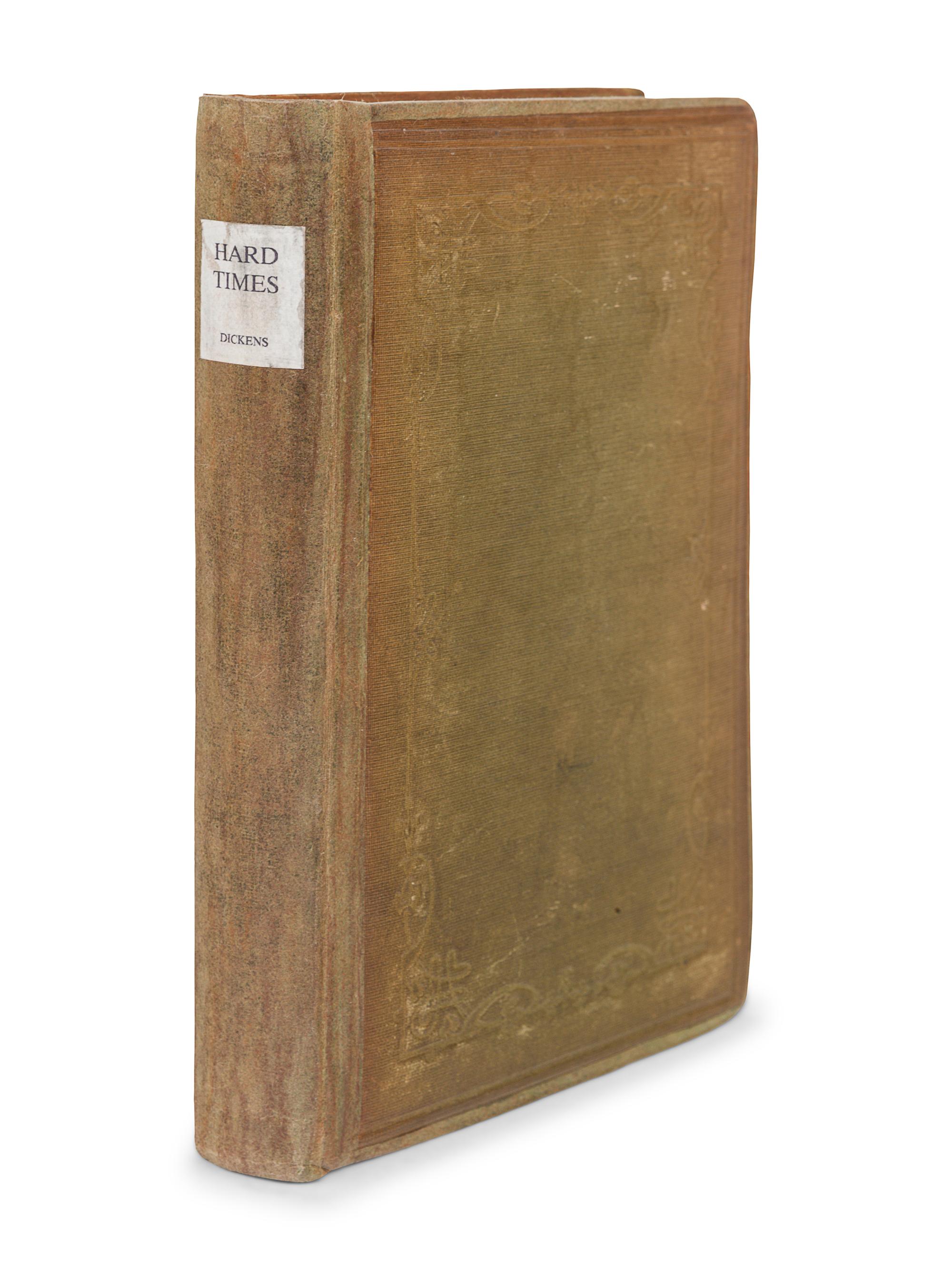 DICKENS, Charles (1812-1870). Hard Times. For These Times. London: Bradbury & Evans, 1854.