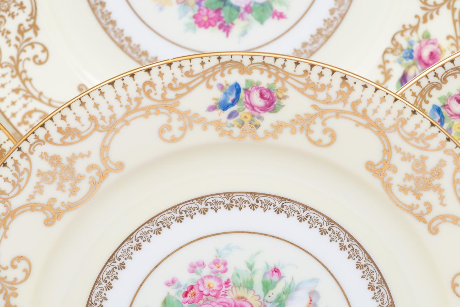 A Set of Eight Rosenthal Porcelain Chargers