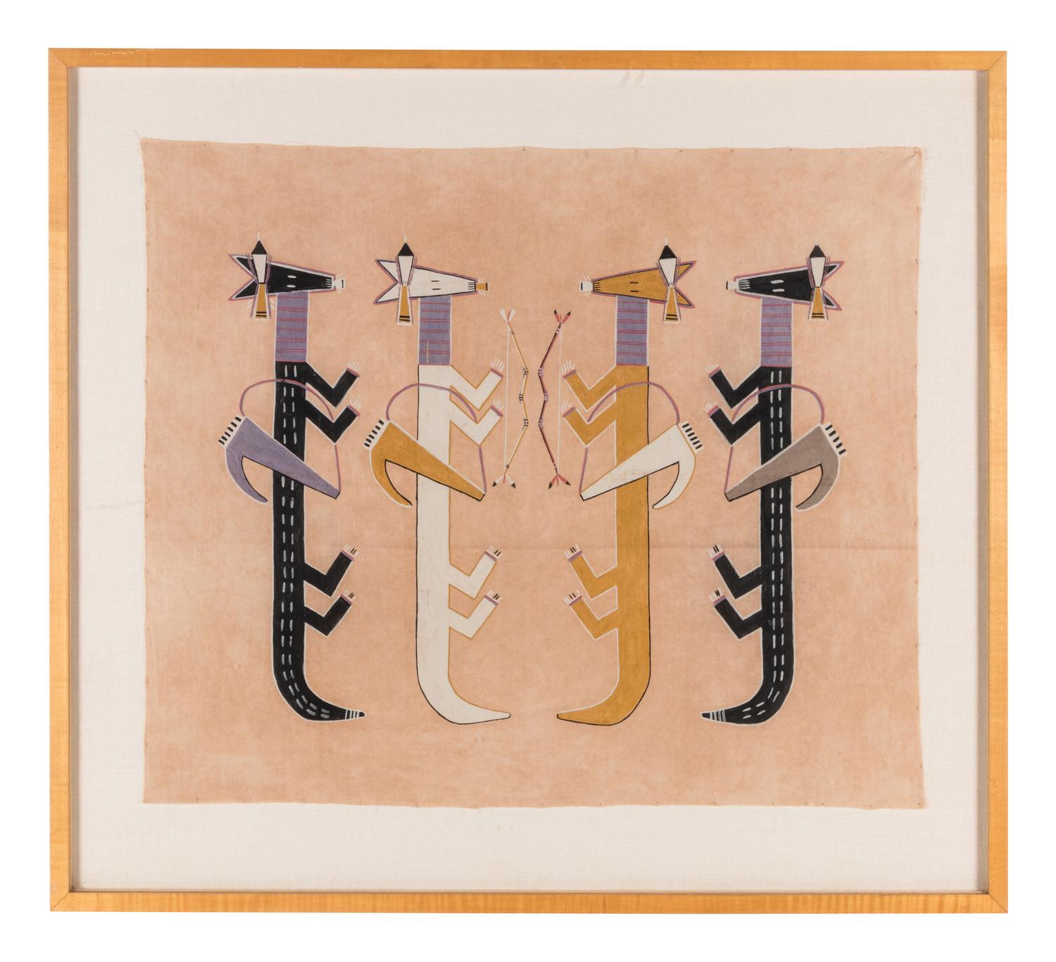 Painted Muslin Memory Aid