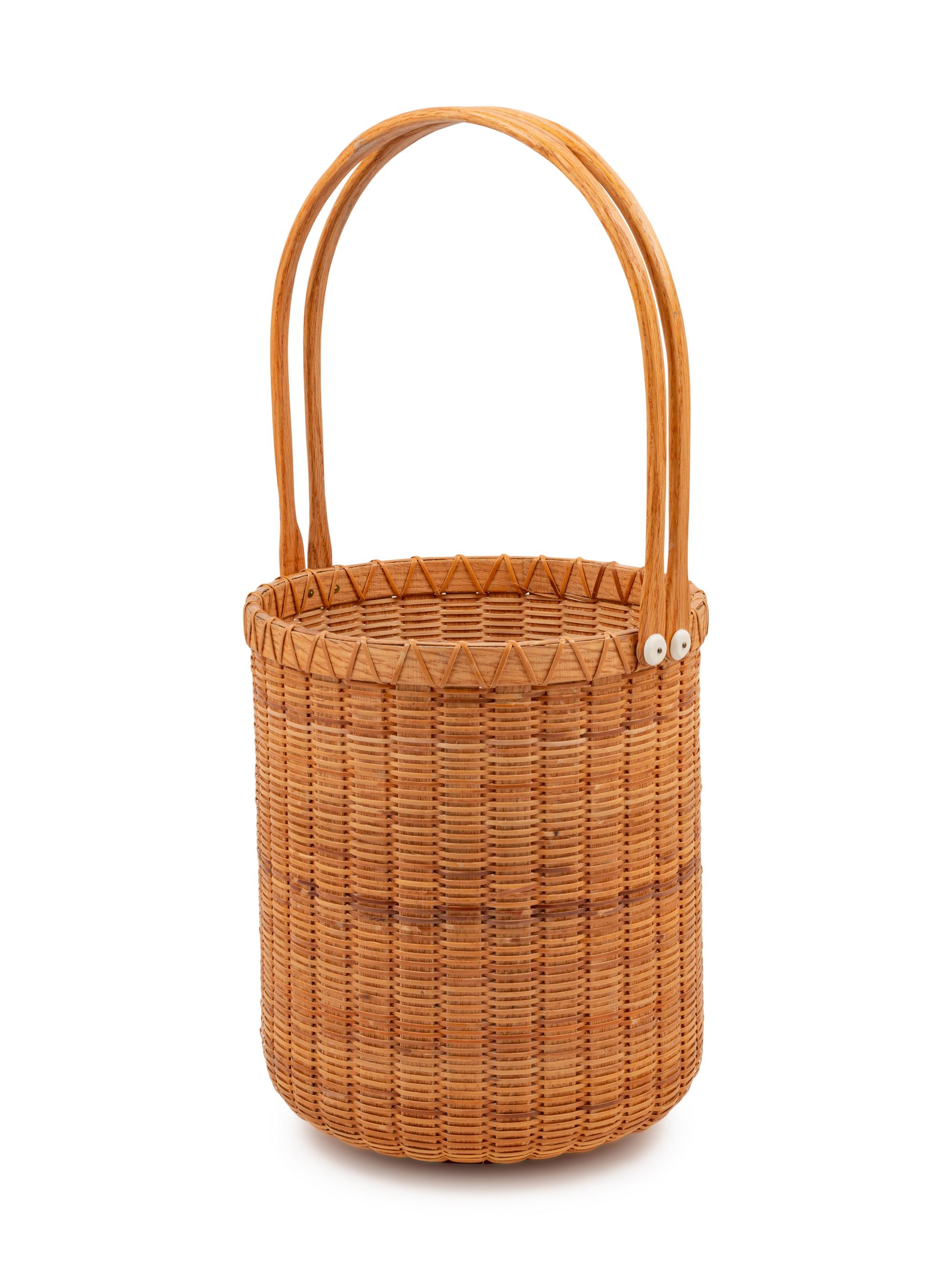 A Large Nantucket Basket by Paul Willer