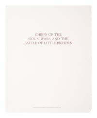 [WESTERN AMERICANA]. [BARRY, D.F., photographer]. A set of 3 portfolios containing photographs by D.F. Barry. Denver, CO: Paul H. Harbaugh, Denver Public Library, 1982.