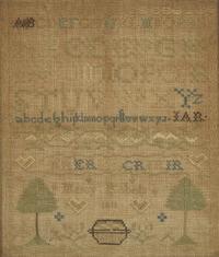 A Group of Three Needlework Samplers, Pennsylvania and New Jersey, 18th and 19th Century