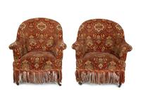 A Pair of English Armchairs