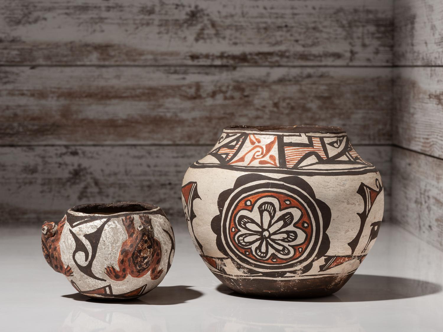 Zuni Polychrome Pottery