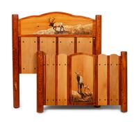Wyoming Furniture Company Twin Bed