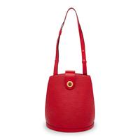 Louis Vuitton, Red Epi Cluny Bag