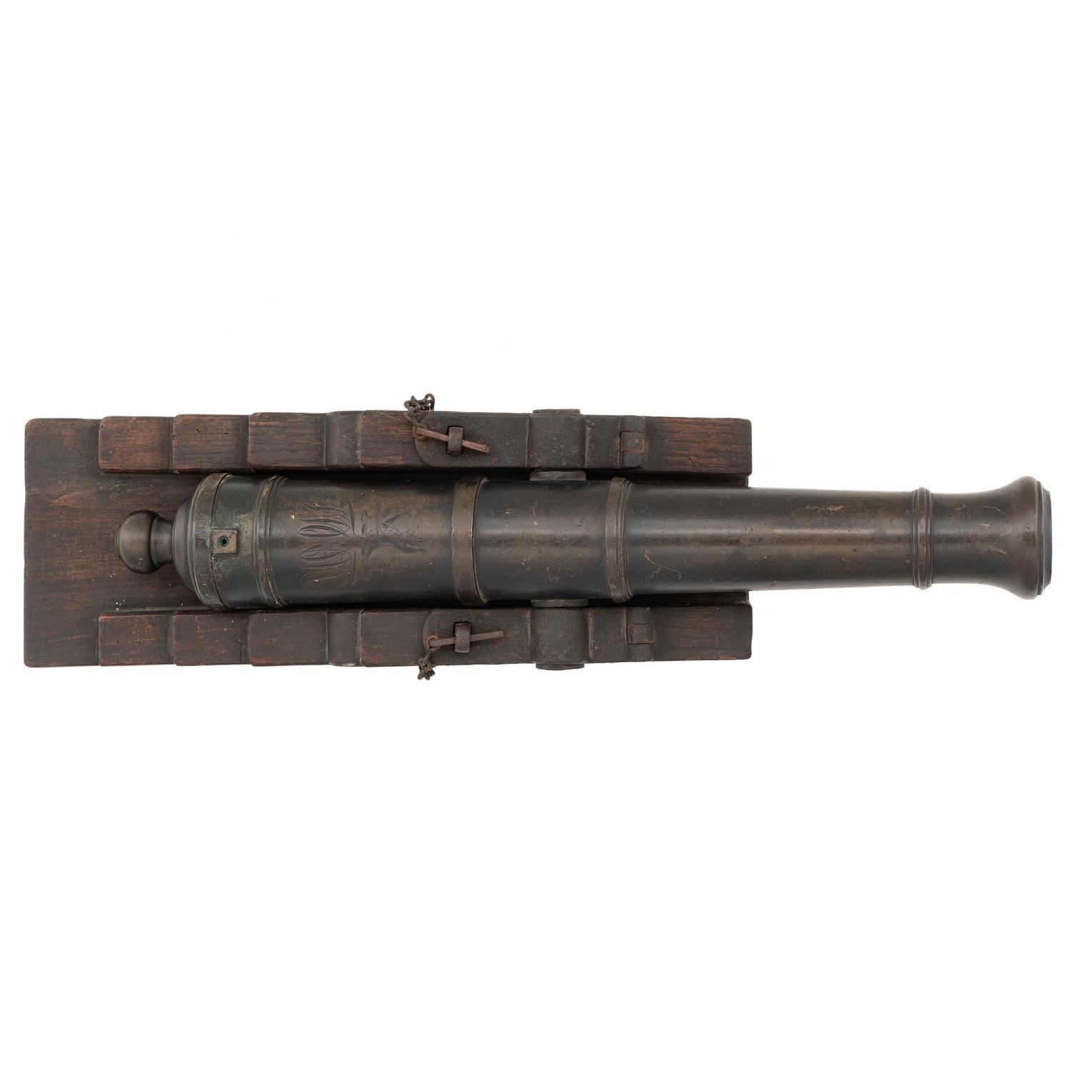 19th Century Bronze Salute Gun by William Parker