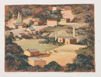 Four Works: A Santa Fe Church, edition 16/120; Atalaya Hill , edition 1/122; Indian Summer , edition 98/120; The Yellow Field , edition 120/120