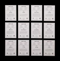 A Complete Run of 1984-97 Series One Through Nine Perez-Steele Baseball Hall of Fame Great Moments Cards