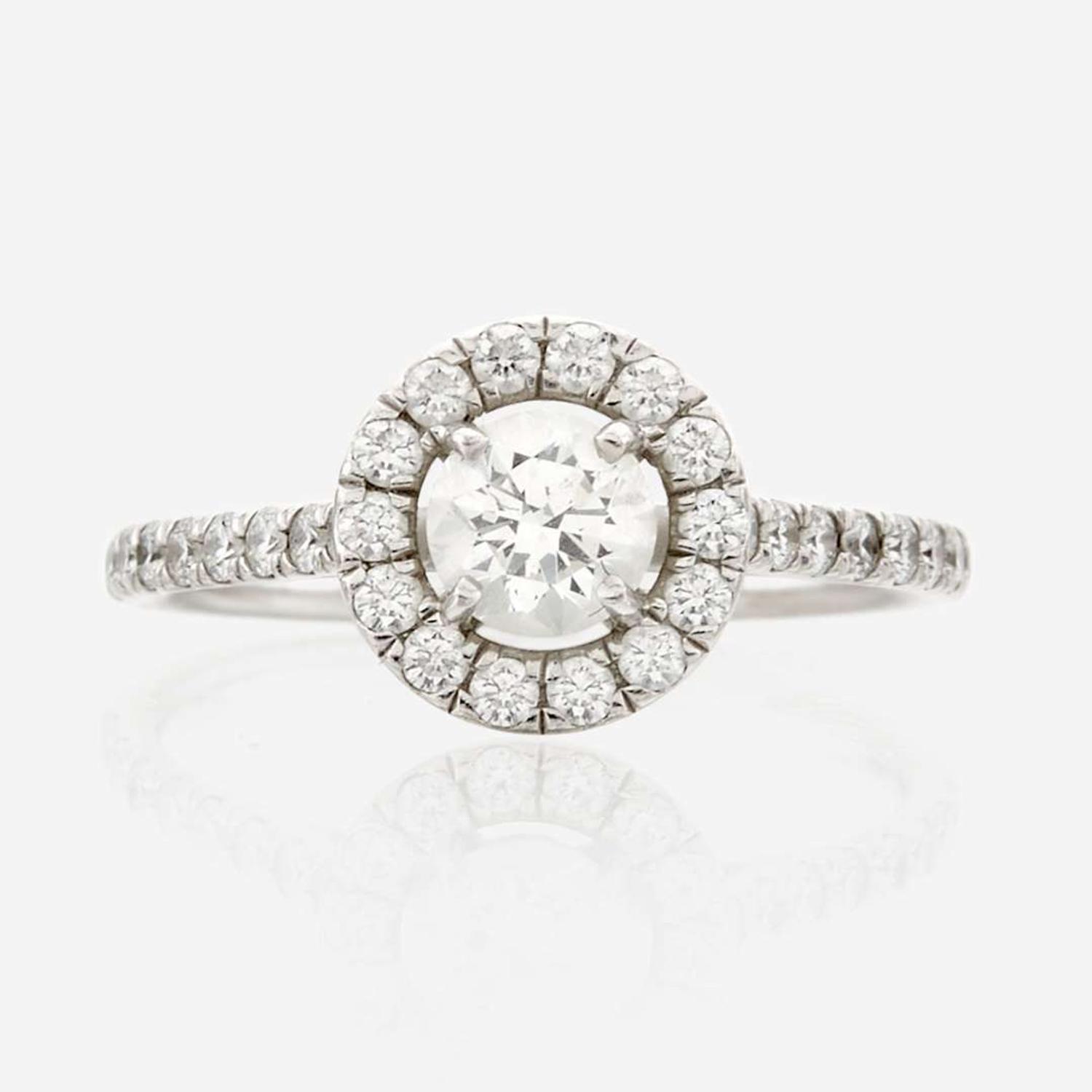 A diamond solitaire, Hearts on Fire