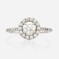 A diamond solitaire, Hearts on Fire