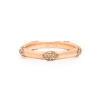 ANNA SHEFFIELD, ROSE GOLD AND DIAMOND 'CELESTINE' RING
