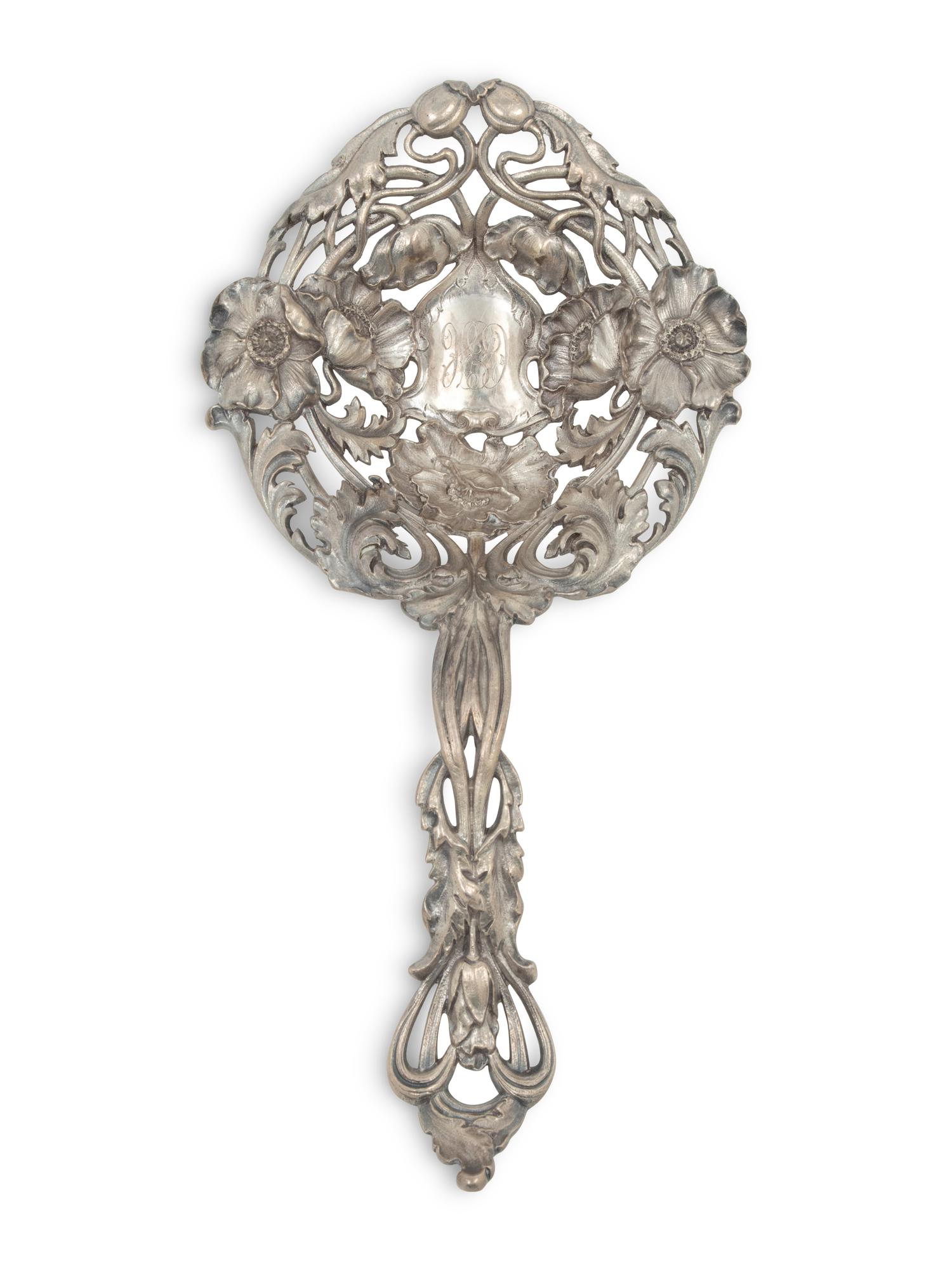 An American Silver Bonbon Server