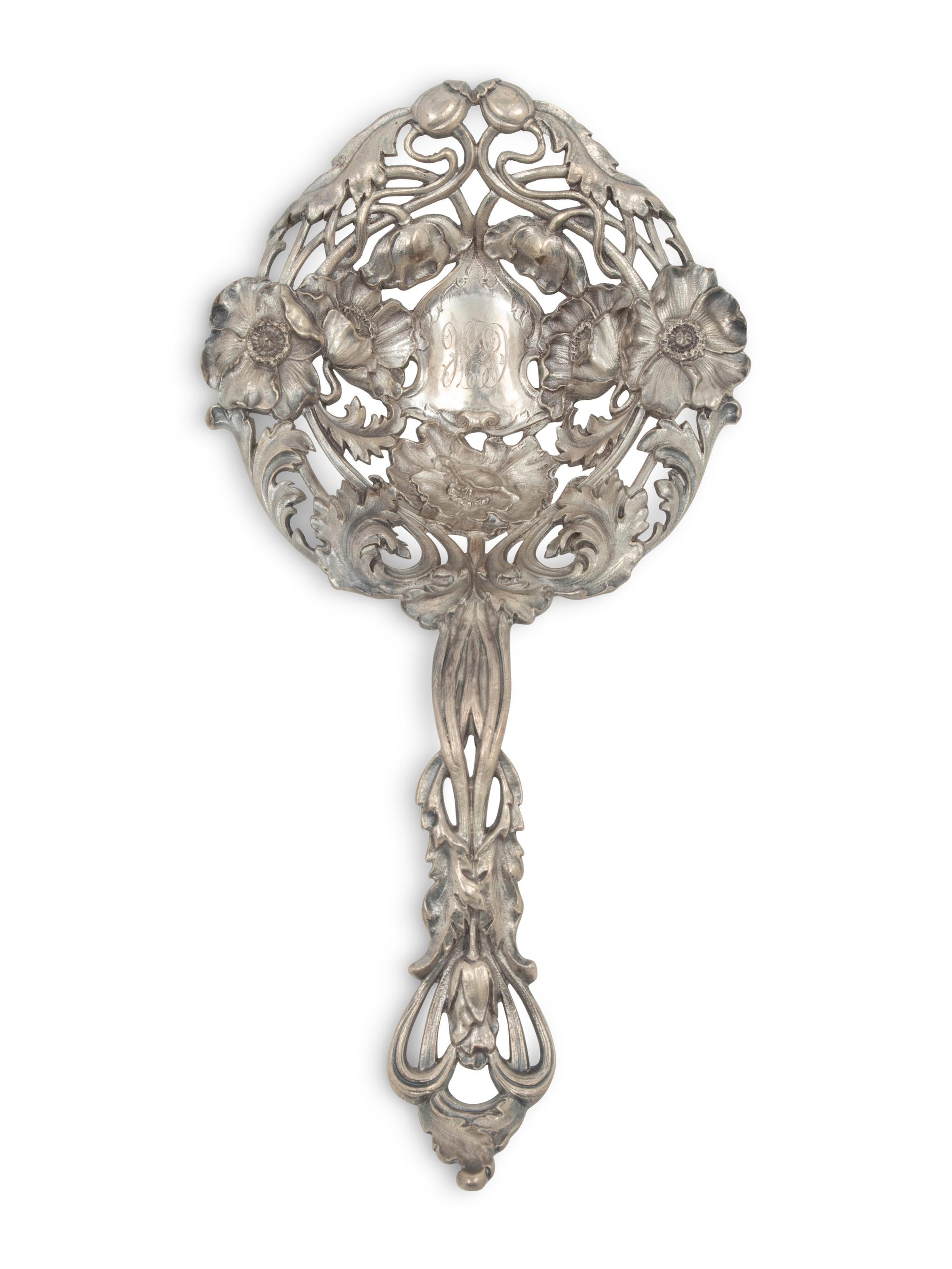 An American Silver Bonbon Server