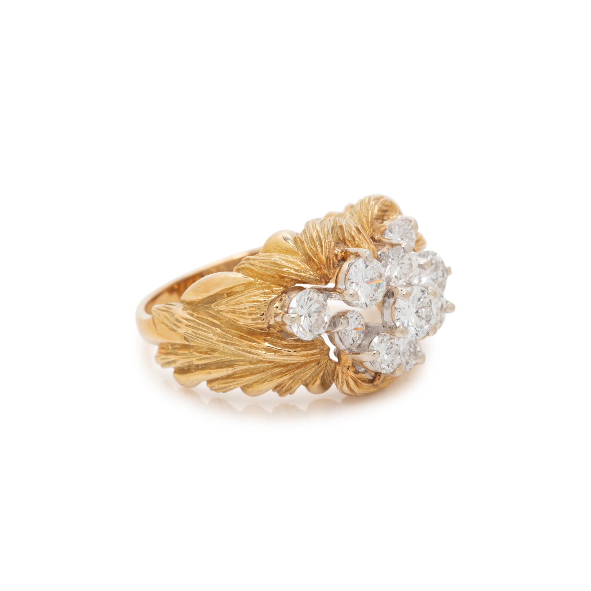 BICOLOR GOLD AND DIAMOND RING
