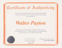 A Walter Payton Signed Chicago Bears Wilson Jersey (Acquired Directly from Payton),