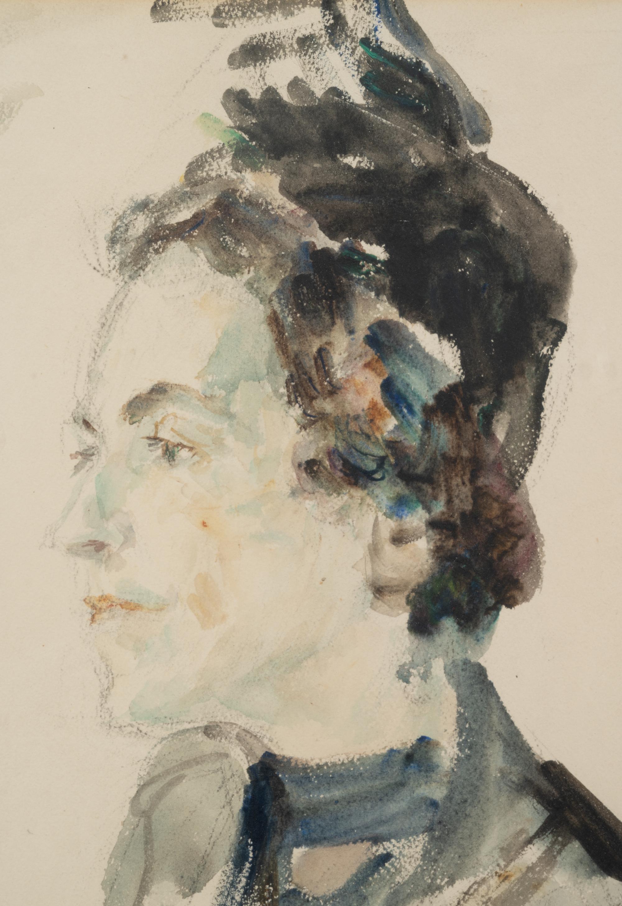 Four Framed Artworks by Enit Kaufman (American, 1897-1961)