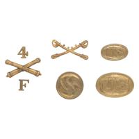 Group of Civil War Era Belt Plates & Brass Insignia