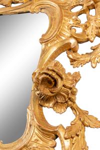 A George II Giltwood Overmantel Mirror