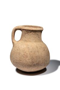 A Roman Ceramic Jug with Handle