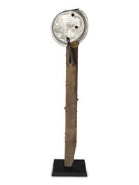 Untitled (Colander Scarecrow)