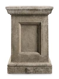 A Carved Limestone Figure of Pan