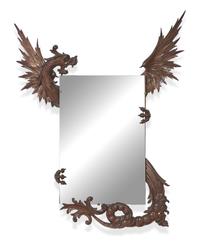 A Mirror with Dragon Design