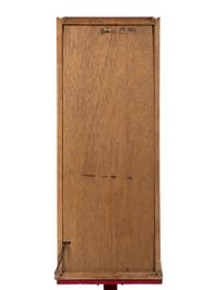 An Exhibit Supply Co. 1 Cent Love Meter on Stand