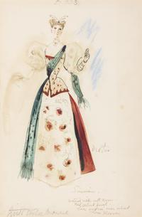 Cecil Beaton (British, 1904-1980) — Costume Sketch