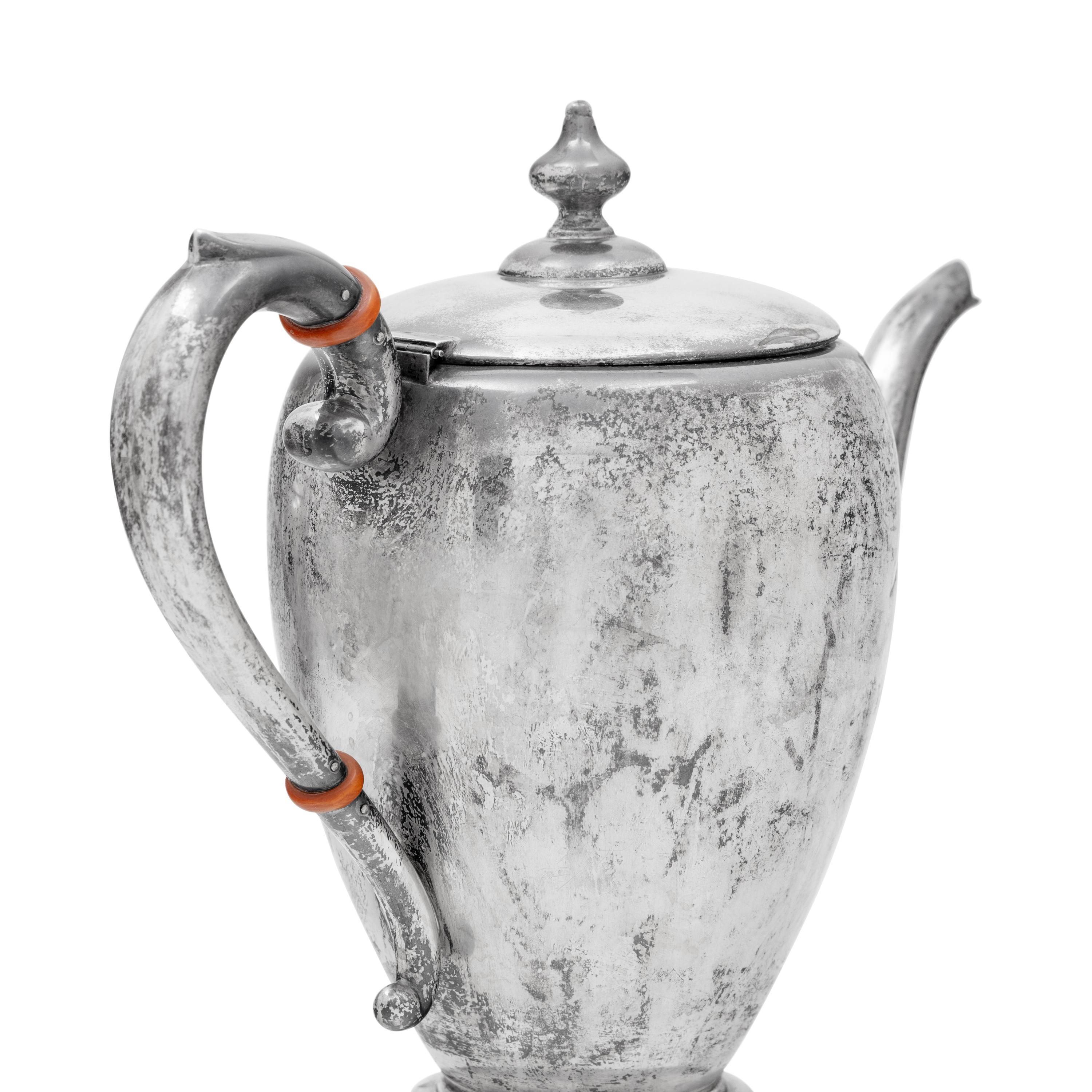 An American Silver Five-Piece Tea Service